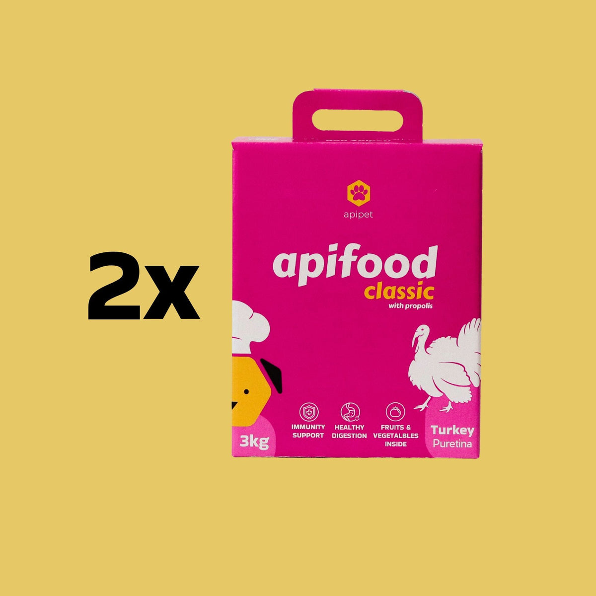 Apifood Vital Puran - 2x3 kg