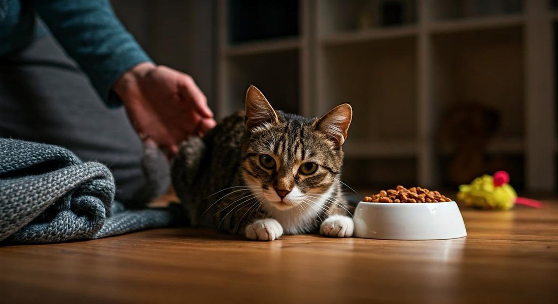 Zakaj mačka ne je: glavni vzroki, simptomi in pomoč