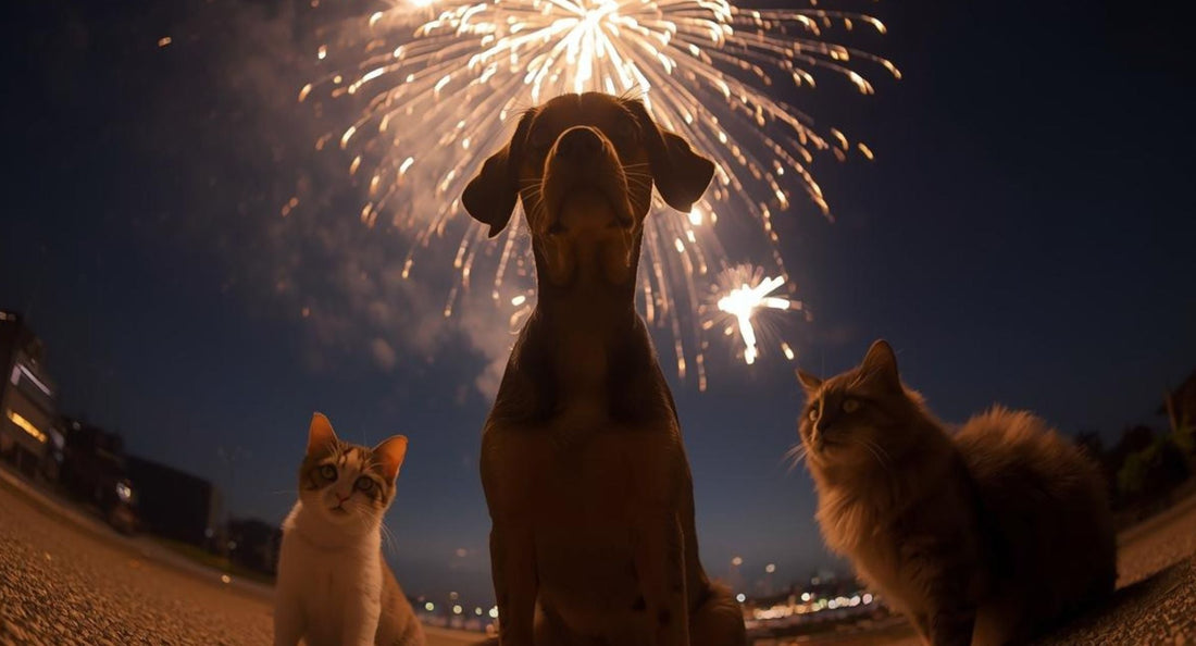 Petarde, ognjemeti in hišni ljubljenčki: zakonodaja, vplivi in nasveti za varne praznike