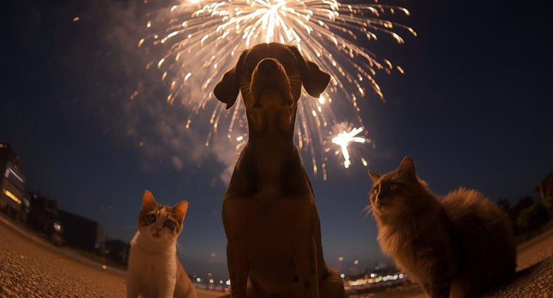 Petarde, ognjemeti in hišni ljubljenčki: zakonodaja, vplivi in nasveti za varne praznike