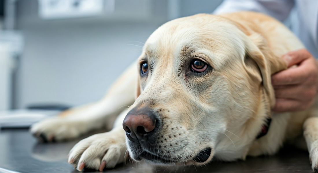 Paraliza grla pri psih: simptomi, zdravljenje in naravna podpora