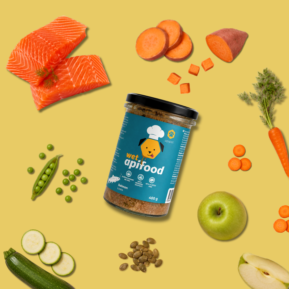 ApiFood Wet Losos sestavine