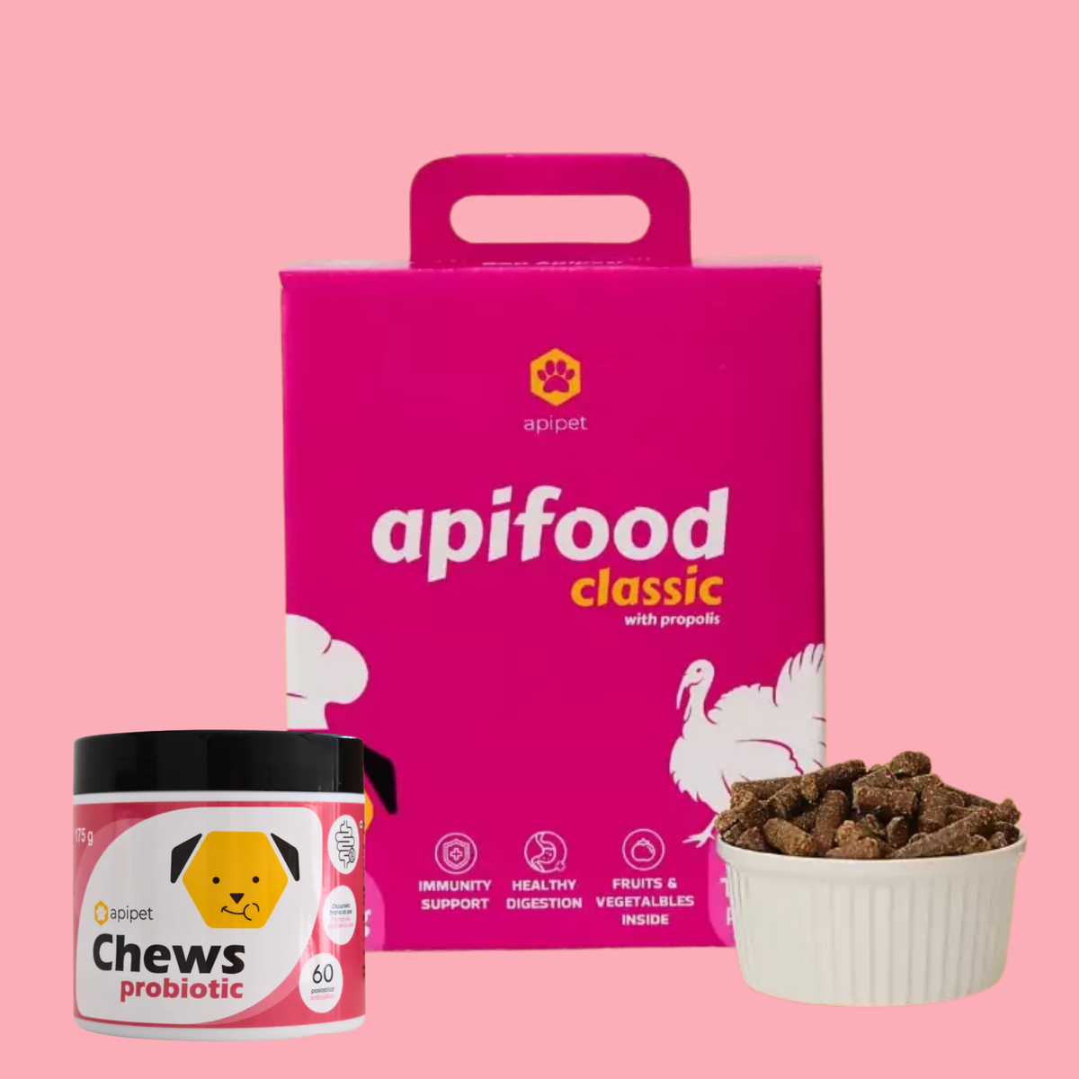 Apifood Vital Puran + GRATIS Chews Probiotic